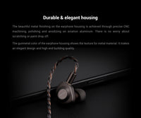 KEFINE Delci 10mm DLC+PU Diaphragm Dynamic Driver IEM Earphones