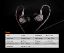 KEFINE Delci 10mm DLC+PU Diaphragm Dynamic Driver IEM Earphones