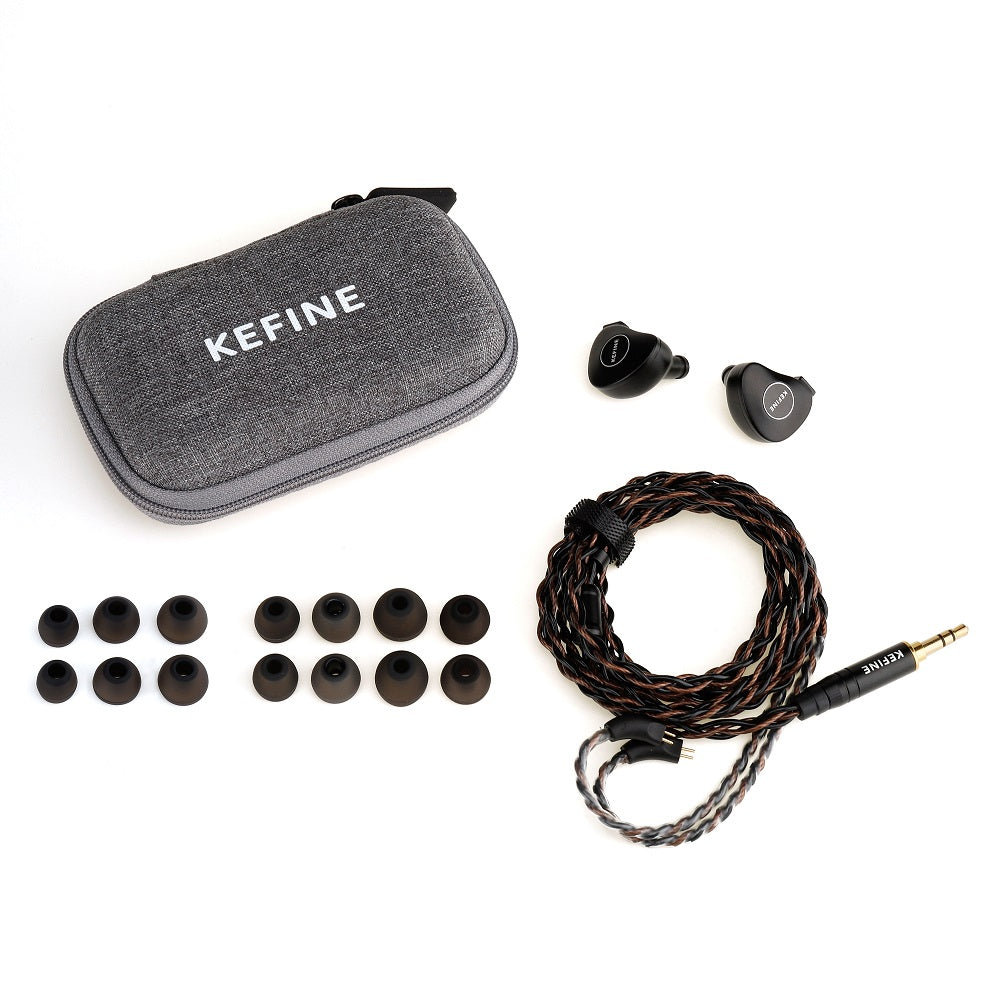 KEFINE Klanar 14.5MM Planar Driver In-Ear Monitors Earphones